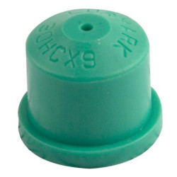 Tuščiaviduris kūginis antgalis HCX 80° 015 žalias plastikinis Hypro 30HCX9