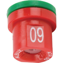 Tuščiaviduris kūginis antgalis ATR 60° raudonas keraminis Albuz ATR60RED