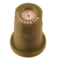 Tuščiaviduris kūginis antgalis TXA 80° 05 rudas keraminis TeeJet TXA800067VK