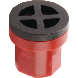 Oro įpurškimo tuščiaviduris kūginis antgalis TXR 80° raudonas keraminis „TeeJet TXR80028VK“