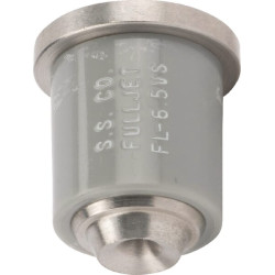 Pilno kūgio antgalis FL 06 pilkas nerūdijantis plienas TeeJet FL65VS