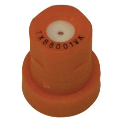 Tuščiaviduris kūgio antgalis TXB 80° 01 oranžinė keramika TeeJet TXB8001VK