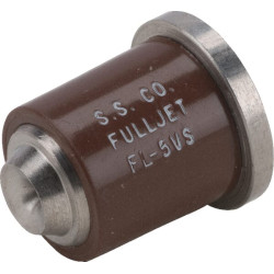 Pilno kūgio antgalis FL 05 rudas nerūdijantis plienas TeeJet FL5VS
