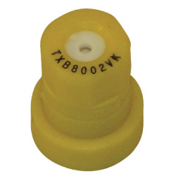 Tuščiaviduris kūgio antgalis TXB 80° 02 geltona keramika TeeJet TXB8002VK
