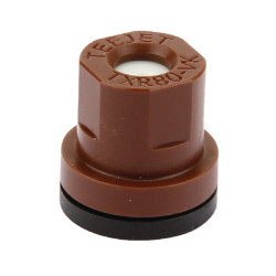 Oro įpurškimo tuščiaviduris kūginis antgalis TXR 80° 01 rudas keraminis TeeJet TXR8001VK