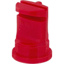 Potvynio antgalis FT 140° 04 raudonas plastikinis Lechler FT14004