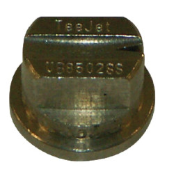 Plokščias vėduoklinis necentrinis purkštukas OC 85° 02 nerūdijančio plieno TeeJet D25143UB8502SS