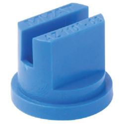 Plokščias vėduoklinis antgalis AZ 110° 03 mėlynas plastikinis MMAT AZ11003