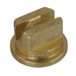 Plokščias vėduoklinis necentrinis antgalis OC 80° 2 žalvarinis TeeJet OC02