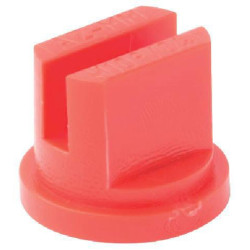 Plokščias vėduoklinis antgalis AZ 110° 04 raudonas plastikinis MMAT AZ11004