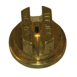 Plokščias vėduoklinis necentrinis antgalis OC 80° 3 žalvarinis TeeJet OC03