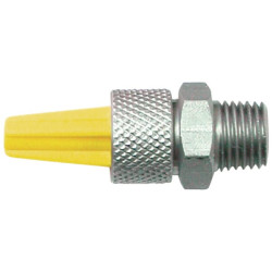 Plataus kampo antgalis XT 110° 02 geltonas plastikinis Hypro XT024