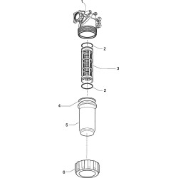 Slėginis filtras + flanšas 210 l 3269013