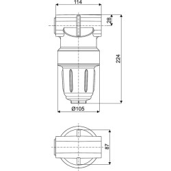 Slėginis filtras 150l 463/471 34521030