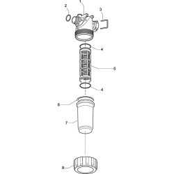LINIJOS FILTRAS T5M/T5F 50M 32620M3