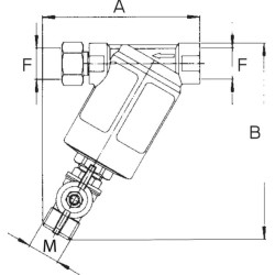 Slėginis filtras 1/2" 14650410