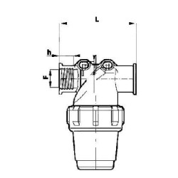 Linijinis filtras 1/2 colio vidiniu sriegiu 100 akių 3242024