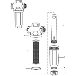 Slėginis filtras 1 1/2" 80 Mesh AAB124ML112SCAL80
