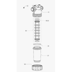 Linijinis filtras 1 1/2"M 200-280L/m 3262063
