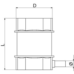 Kojinis filtras 40 mm žarnos antgalis 3073040