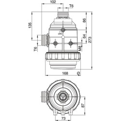 Siurbimo filtras 160-220l T6 31620E3