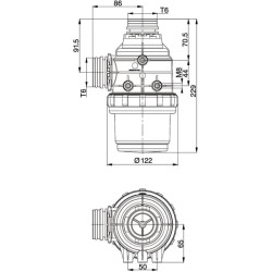 Siurbimo filtras 100-160l T6 31420E3
