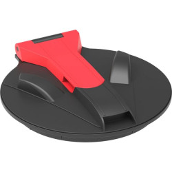 Uždarytas dangtis su vyriais D455 Plokščias paviršius 356160