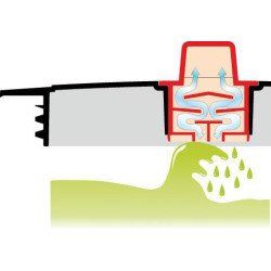 Bako dangtelis + surinkimo žiedas 355 mm 3516241