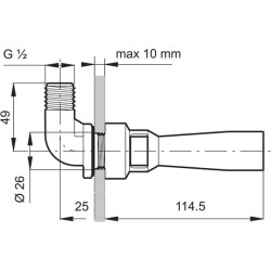 Bako maišytuvas su 90 jungtimi 502010