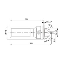 Bako maišytuvas 2 mm 502053AKB