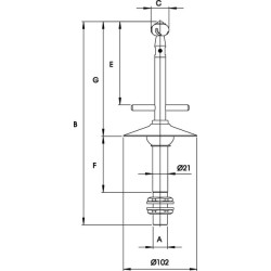 Cheminis maišytuvas G1/2 + bako valiklis 16615145
