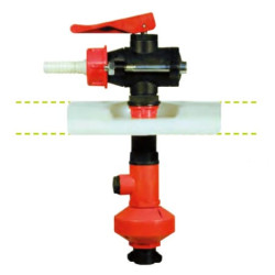 Bako skalavimo antgalis, d.4, 13 mm žarnos antgalis, juodas 6340839N