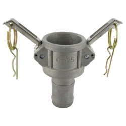 Camlock Type C 1 1/4" žarnos galas aliuminio HCN100CAL032