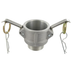 Camlock Type B 1 1/2" išorinis sriegis aliuminio HCN100BAL038