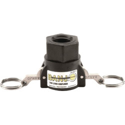 Camlock 3/4" vidinis x 1/2" NPT vidinis sriegis, bandžas 050D