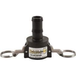 Camlock 3/4" vidinis x 3/4" žarnos antgalis Banjo 075C