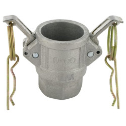 Camlock tipo D tipo 3 colių vidinis sriegis iš nerūdijančio plieno HCN100DSS076