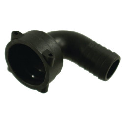 Žarnos jungtis 90° 10 mm su vidine jungtimi T3 1190310