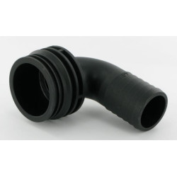 Žarnos jungtis 90° 40 mm su išoriniu sriegiu T7 1191740