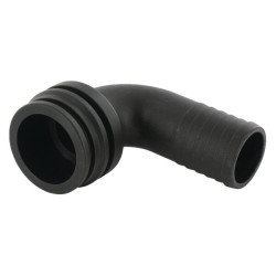 Žarnos jungtis 90° 35 mm su išoriniu sriegiu T6 1191635