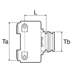 Reduktorius išorinis-vidinis T6/T3 259263