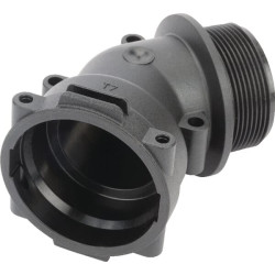 45° alkūninis vamzdis, 2 colių, vidinis sriegis, T7F, 11927B7