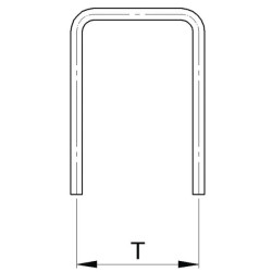 Fiksavimo šakutė T3 - 3/4" 010003
