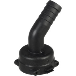 Žarnos jungtis 45° 2 mm su vidine jungtimi T4 1192420