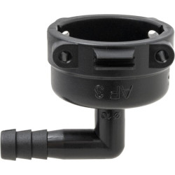 Šakinė jungtis, 90° išorinis AF3, 10 mm žarnos antgalis 8419301