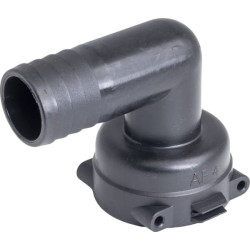 Šakinė jungtis, 90° išorinis AF4, 25 mm žarnos antgalis 8419404