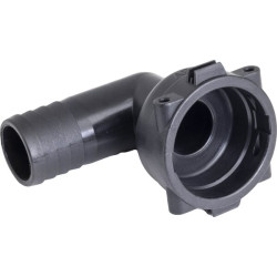 Šakinė jungtis, 90° išorinis AF4, 25 mm žarnos antgalis 8419404