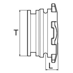 Uždarymo kamštis T9 88 mm 219190