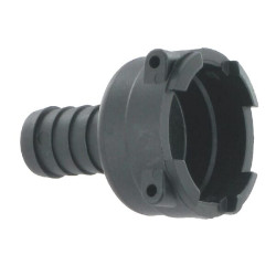 Tiesi žarnos jungtis 25 mm su kištuku T4 1090425