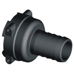 Tiesi žarnos jungtis 13 mm su kištuku T4 1090413